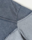 Patchwork Washed Boxy Cropped T-Shirt | Inflation Streetwear INFLATION