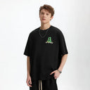 INFLATION Graphic Oversized Cotton Tees INFLATION
