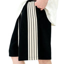 Striped Wide Leg Shorts | Inflation Streetwear INFLATION