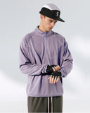 Breathable Grid Fleece Half-Zip Sweatshirt | Inflation Streetwear INFLATION
