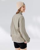 Wavy Fleece Zip-Up Jacket | INFLATION Streetwear INFLATION