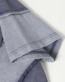 Patchwork Washed Boxy Cropped T-Shirt | Inflation Streetwear