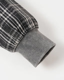 Plaid Patchwork Boxy Zip Up Hoodie | Inflation Streetwear