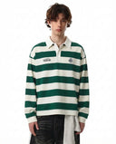 Green Rugby Polo Shirt | Inflation Streetwear INFLATION