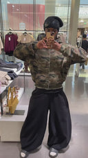 Camouflage Zip Up Jacket | Inflation Streetwear